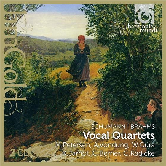 Marlis Petersen, Anke Vondung, Werner Güra, Konrad Jarnot, Christoph Berner, … - Vocal Quartets (2 CDs)