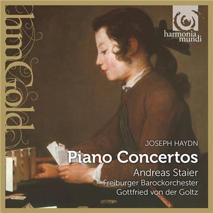 Joseph Haydn (1732-1809), Gottfried von der Goltz, Andreas Staier & Freiburger Barockorchester - Piano Concertos