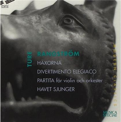 Ture Rangstroem (1884-1947), Hannu Koivula, Leif Segerstam, Niklas Willen & Karin Ingebäck - Häxorna, Divertimento Elegiaco, Partita För Violin Och Orkester, Havet Sjunger, Symfonisk Dikt För Orkester