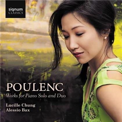 Francis Poulenc (1899-1963), Lucille Chung & Alessio Bax - Works For Piano Solo & Duo