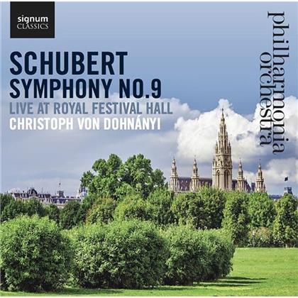 Franz Schubert (1797-1828), Christoph von Dohnanyi & Philharmonia Orchestra - Symphony No.9 - Live At London's Royal Festival Hall Recorded on 1 October 2015