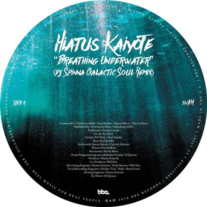 Kaiyote Hiatus - Breathing Underwater (12" Maxi)