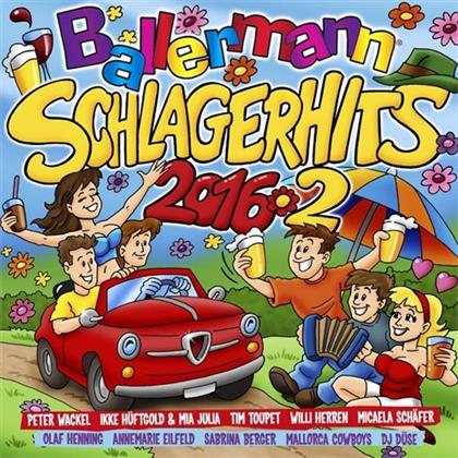 Ballermann Schlagerhits - Various 2016 (2 CDs)