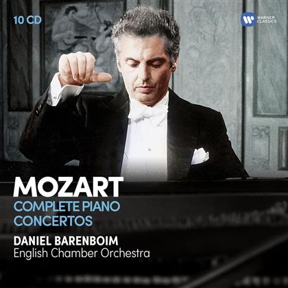 Eco, Wolfgang Amadeus Mozart (1756-1791), Daniel Barenboim & English Chamber Orchestra - Sämtliche Klavierkonzerte (10 CDs)