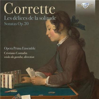 Opera Prima Ensemble, Michel Corrette (1709-1795) & Contadin Cristiano - Les Delices De La Solitude Op20