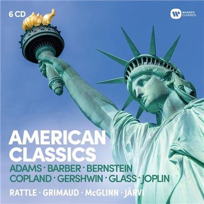 Sir Simon Rattle, Hélène Grimaud, John Mcglinn, Järvi, John Adams (1735-1826), … - American Classics (6 CDs)