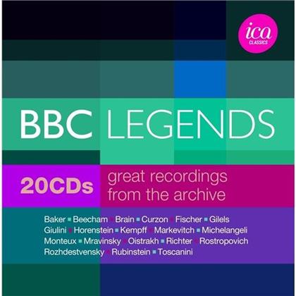 Jascha Horenstein, Evgeny Mravinsky, Emil Gilels, Arturo Toscanini & Sviatoslav Richter - BBC Legends (20 CDs)