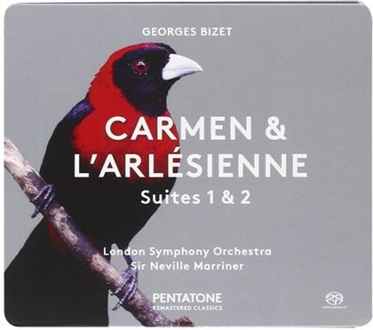 Sir Neville Marriner & Georges Bizet (1838-1875) - Carmen & L'arlesienne Suites (SACD)