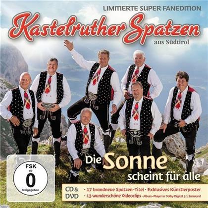 Kastelruther Spatzen - Die Sonne Scheint Für Alle (Limited Fan Edition, CD + DVD)