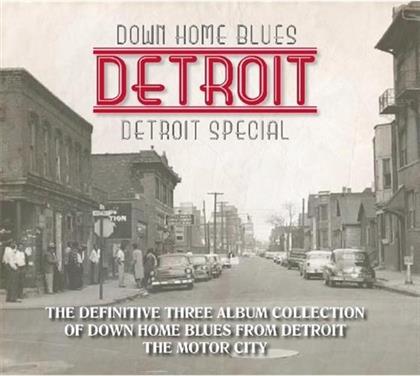 Down Home Blues: Detroit (3 CDs + Buch)