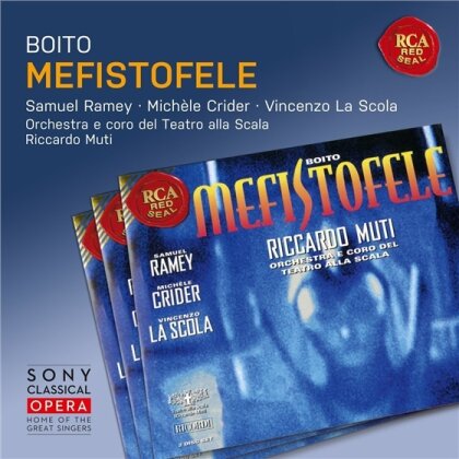 Samuel Ramey, Michèle Crider, Vincenzo La Scola, Orchestra e Coro del Teatro alla Scala Milano, Arrigo Boito (1842-1918), … - Mefistofele (2 CDs)