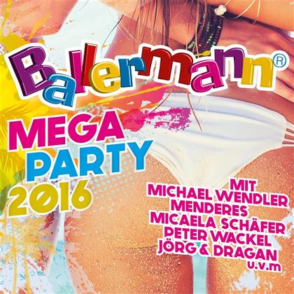 Ballermann Mega Party - Various 2016 (2 CDs)