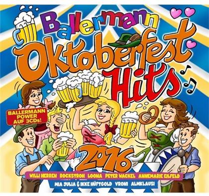 Ballermann Oktoberfest Hits 2016 (3 CDs)