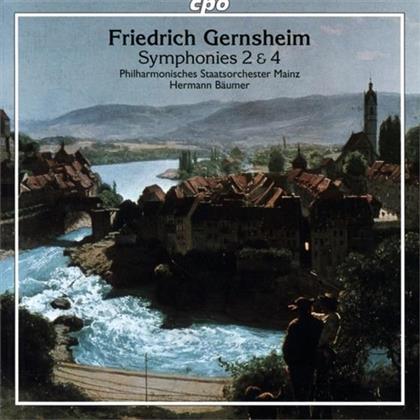 Philharmonisches Staatsorchester Mainz & Friedrich Gernsheim - Gernsheim: Symphonies Nos. 2 & 4