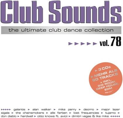 Club Sounds - Ultimate Club Dance 78 (3 CDs)