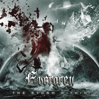 Evergrey - The Storm Within - Limited Boxset incl. Legion Grey Flag, Survival Bracelet, Firestarter Set & Sticker - Etched Vinyl (CD + LP)