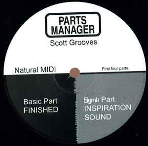 Scott Grooves - Parts Manager (12" Maxi)