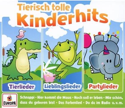 Kinderliederbande - Tierisch Tolle Kinderhits - 01/3er Box (Tierlieder) (3 CDs)