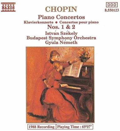 Frédéric Chopin (1810-1849), Istvan Szekely & Budapest Symphony Orchestra - Piano Concertos - Klavierkonzerte Nos. 1 & 2
