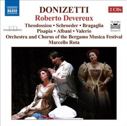 Chorus & Orchestra of the Bergamo Musica Festival, Dimitra Theodossiou, Andrew Schroeder, Federica Bragaglia, Massimiliano Pisapia, … - Roberto Devereux (2 CD)