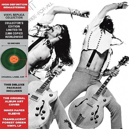 Ted Nugent - Free For All - Gatefold/Green Vinyl, Incl. OBI Strip (Colored, LP)