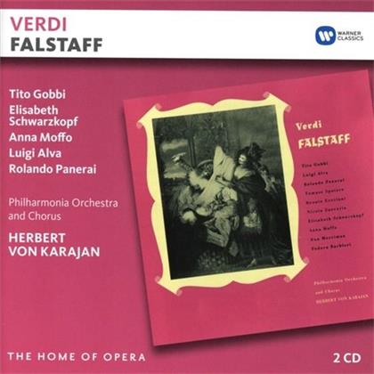 Herbert von Karajan, Elisabeth Schwarzkopf & Giuseppe Verdi (1813-1901) - Falstaff (2 CD)