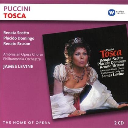 Plácido Domingo, James Levine & Giacomo Puccini (1858-1924) - Tosca (2 CDs)