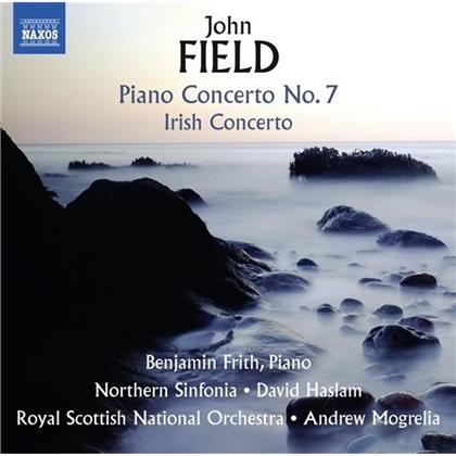 John Field, David Haslam, Andrew Mogrelia, Benjamin Frith, Northern Sinfonia, … - Piano Concerto 7 / Irish Concerto / Piano Sonata No. 4 B major H.17a