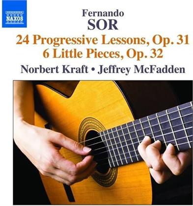 Norbet Kraft, Fernando Sor (1778-1839) & Jeffrey McFadden - 24 Progressive Lessons Op.31