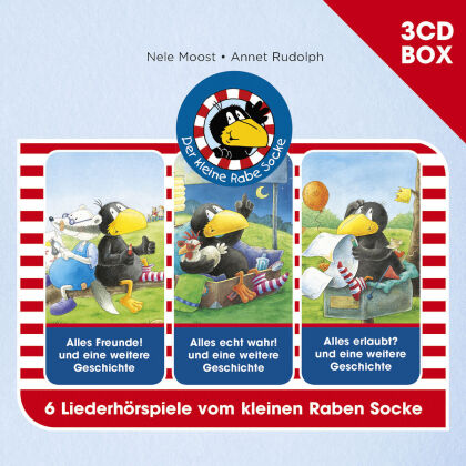 Rabe Socke - Der Kleine Rabe Socke (3 CDs)