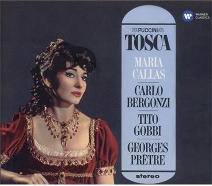 Tito Gobbi, Carlo Bergonzi, Giacomo Puccini (1858-1924), Georges Prêtre & Maria Callas - Tosca (Limited Deluxe Edition, 2 CDs)