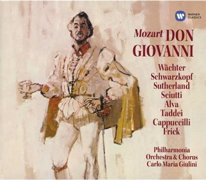 Elisabeth Schwarzkopf, Carlo Maria Giulini, Wächter E. & Wolfgang Amadeus Mozart (1756-1791) - Don Giovanni (Limited Deluxe Edition, 3 CDs)