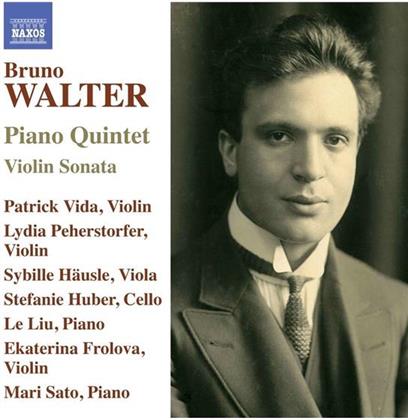 Bruno Walter, Patrick Vida, Ekaterina Frolova, Lydia Peherstorfer, Sybille Häusle, … - Violin Sonata in A Major, Paino Quintet in F sharp minor