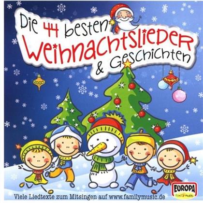Die 44 Besten Weihnachtslieder & Geschichten (2 CDs)