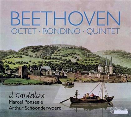 Il Gardellino Baroque Orchestra, Ludwig van Beethoven (1770-1827) & Arthur Schoonderwoerd - Octet Op.103 Wo037 / Rondino Wo 025 / Quintet Op.16