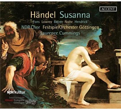 Fons, Lowrey, Balzer & Georg Friedrich Händel (1685-1759) - Susanna (Göttingen 2016) (3 CDs)
