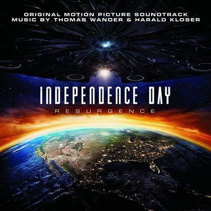 Independence Day: Resurgence, Wander Thomas & Harald Kloser - Independence Day: Resurge - Music On Vinyl (Colored, LP)