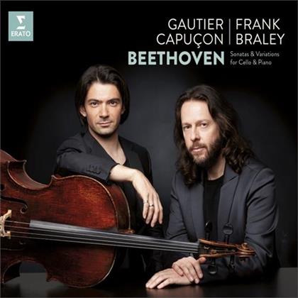 Frank Fraley, Ludwig van Beethoven (1770-1827), Gautier Capuçon & Frank Fraley - Sämtliche Sonaten Für Cello Und Klavier (2 CDs)