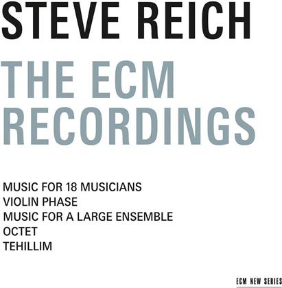 Steve Reich (*1936) - The Ecm Recordings (3 CDs)