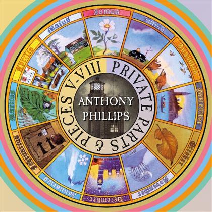 Anthony Phillips - Private Parts & Pieces V-VIII (5 CDs)