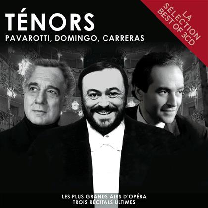 José Carreras, Plácido Domingo & Luciano Pavarotti - La Sélection Les Trois Ténors (3 CDs)