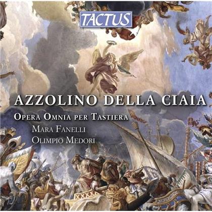 Paolo Fanciullacci, Azzolino Della Ciaia (1671-1755), Mara Fanelli & Olimpio Medori - Opera Omnia Per Tastiera - Complete Keyboard Works (3 CDs)