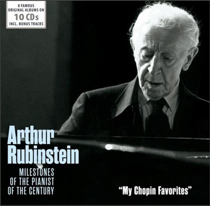 Arthur Rubinstein & Frédéric Chopin (1810-1849) - My Chopin Favorites (10 CDs)