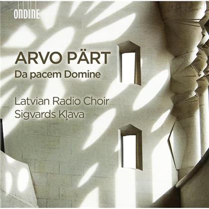 Latvian Radio Choir, Arvo Pärt (*1935) & Sigvards Klava - Da Pacem Domine