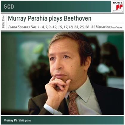 Murray Perahia & Ludwig van Beethoven (1770-1827) - Plays Beethoven (5 CDs)