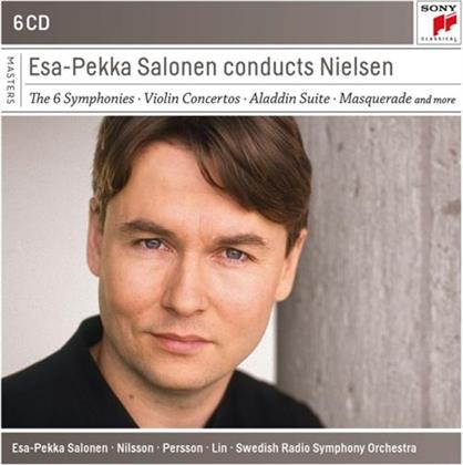 Esa-Pekka Salonen (*1958) & Carl August Nielsen (1865-1931) - Conducts Nielsen (6 CDs)