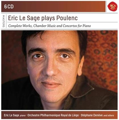 Eric Le Sage & Francis Poulenc (1899-1963) - Plays Francis Poulenc (6 CDs)