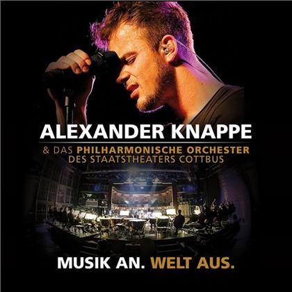 Alexander Knappe & Das Philharmonische Orchester - Musik An. Welt Aus. - Live (CD + DVD)