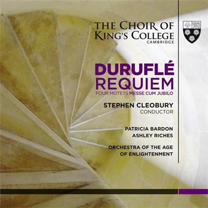 King's College Choir, Cambridge, Maurice Duruflé (1902-1986), Sir Stephen Cleobury & The London Symphony Orchestra - Requiem / 4 Motets / Messe Jubilo (SACD)