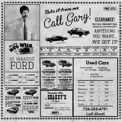 Gary - Used Cars / Wish You Were Hair - 7 Inch (12" Maxi + Digital Copy)